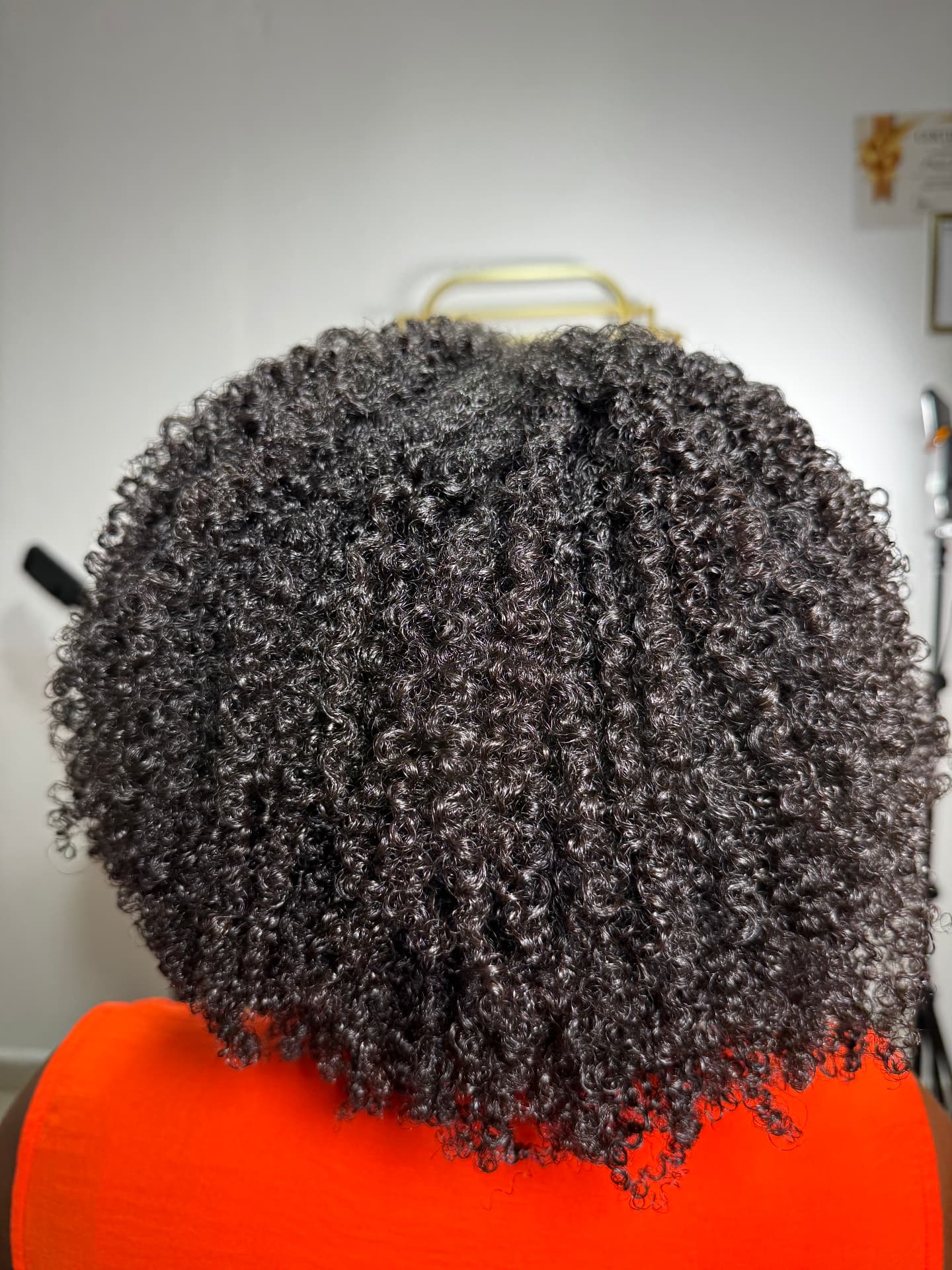 Cheveux frisés : résultat de l'Expérience Boucles Signature